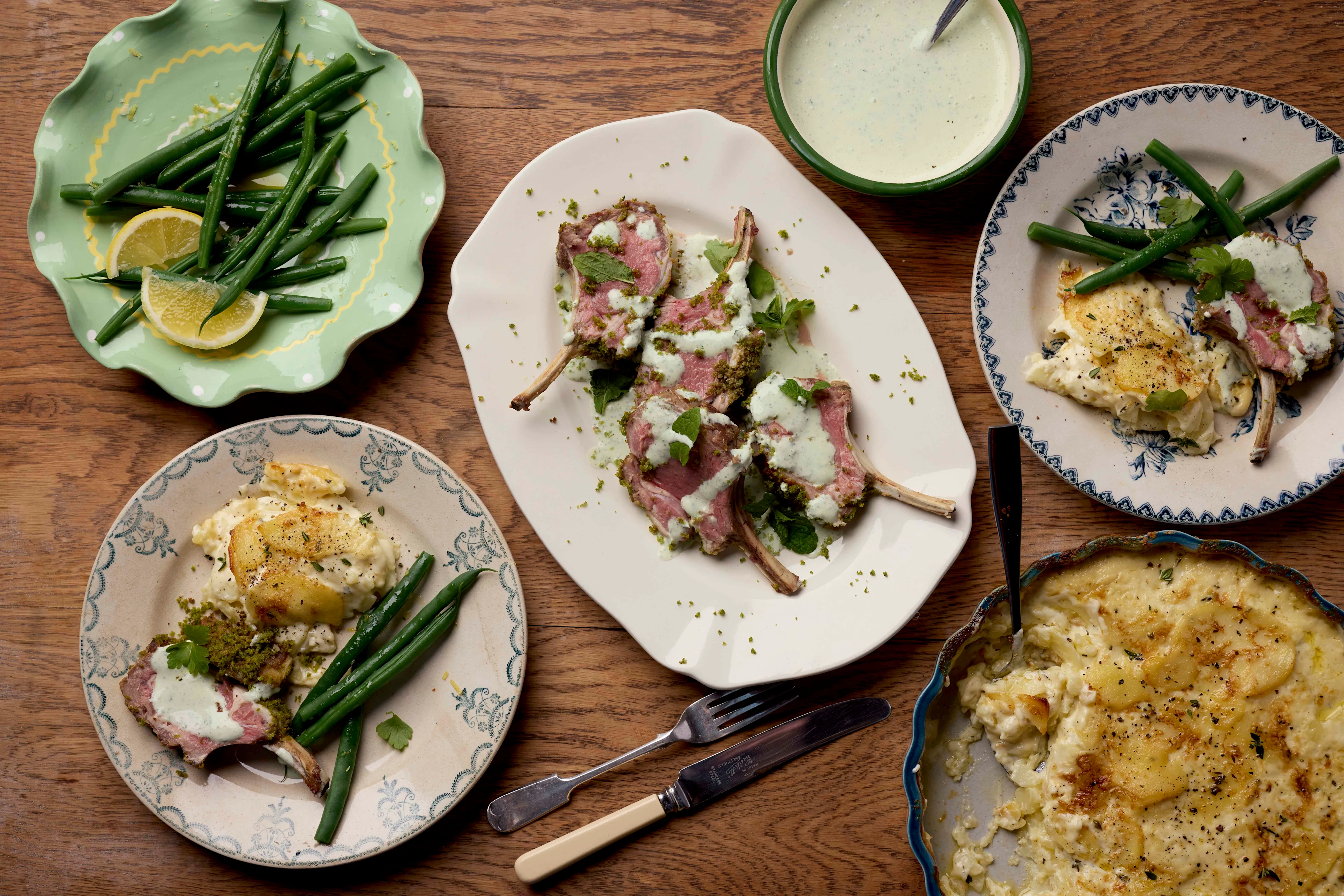 Creamy Yogurt Mint Sauce