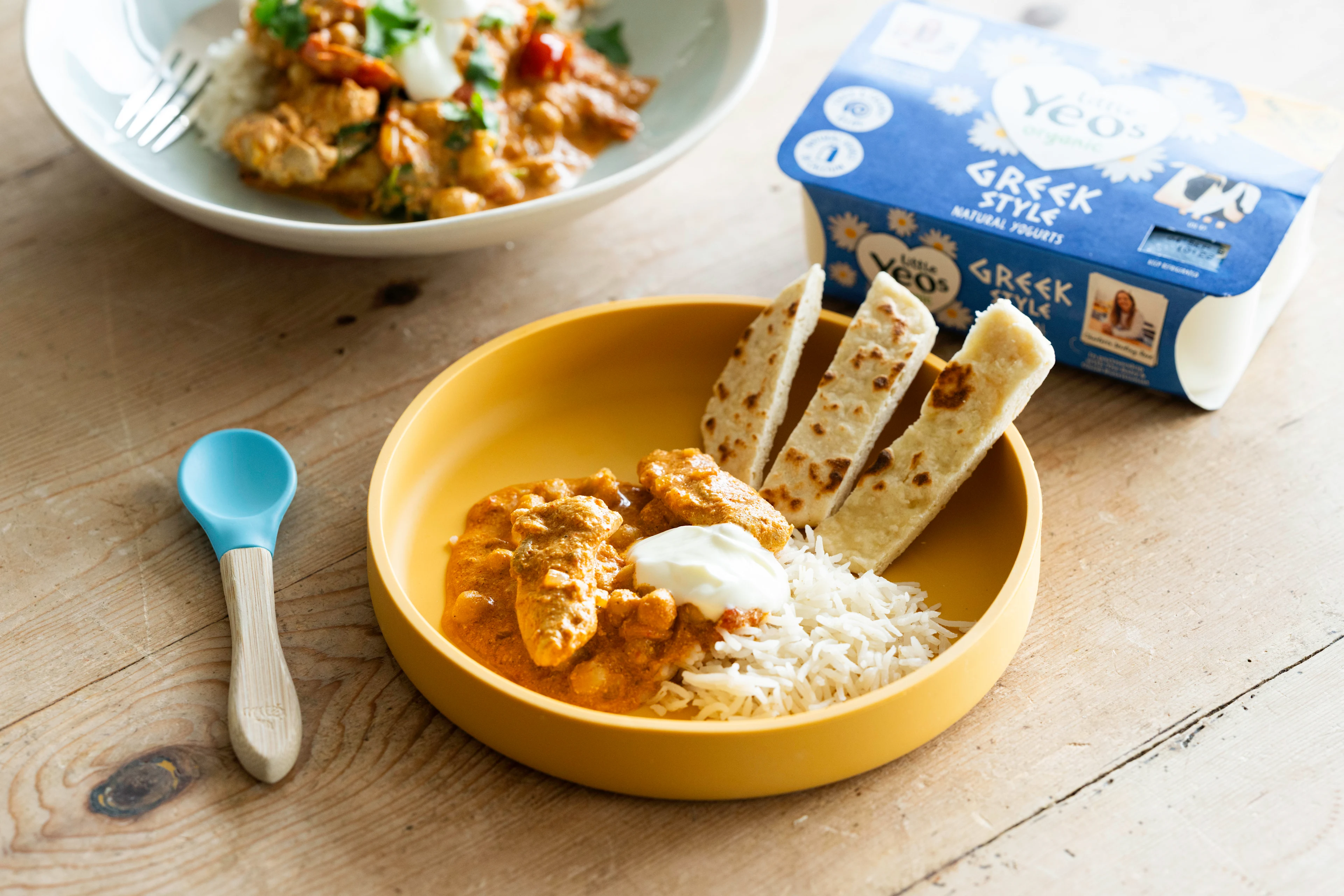 Yogurt Marinated Chicken and Chickpea Curry