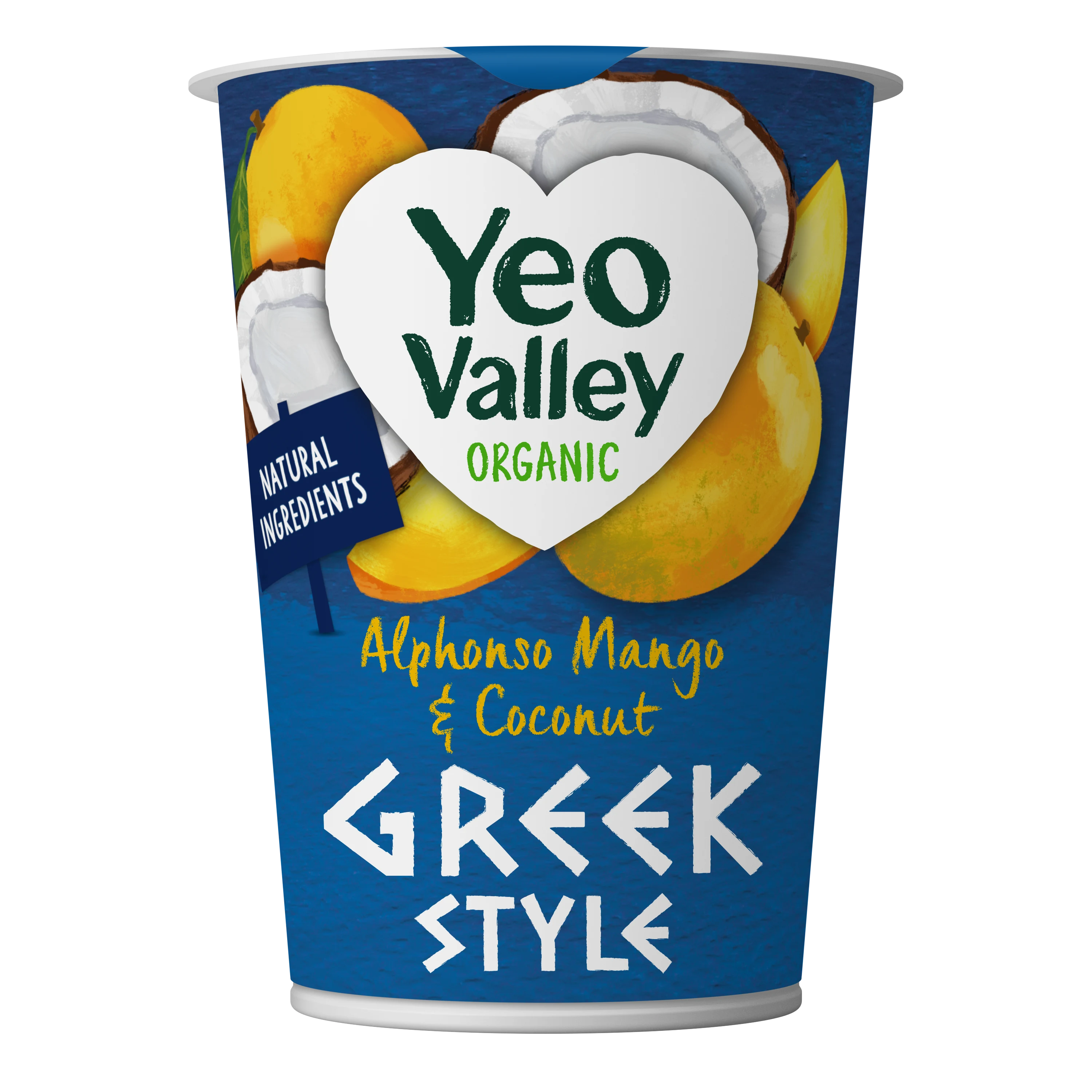 Greek Style Alphonso Mango & Coconut Yogurt in 450g size