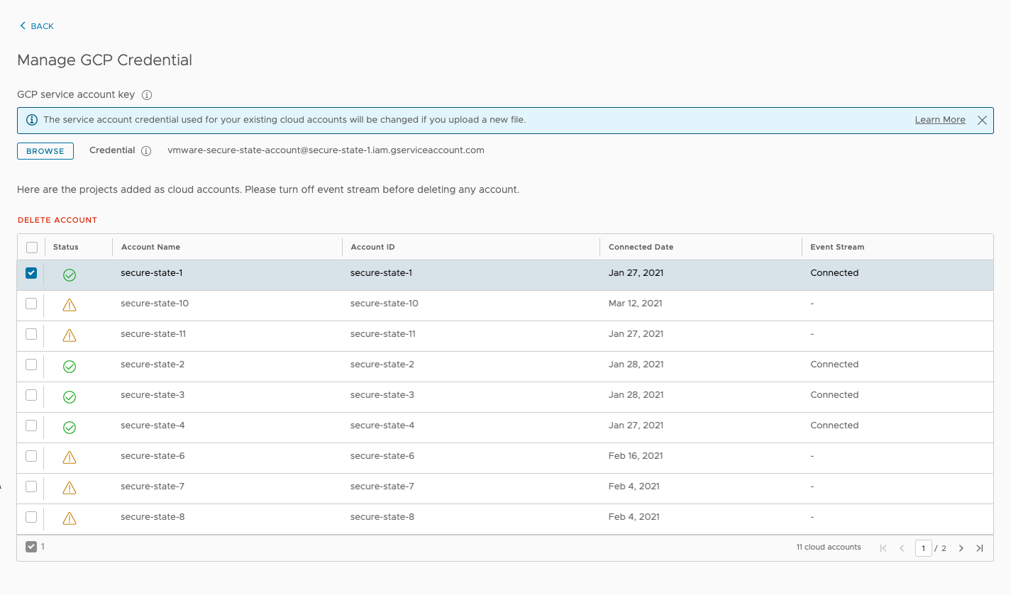 Manage GCP Accounts 3