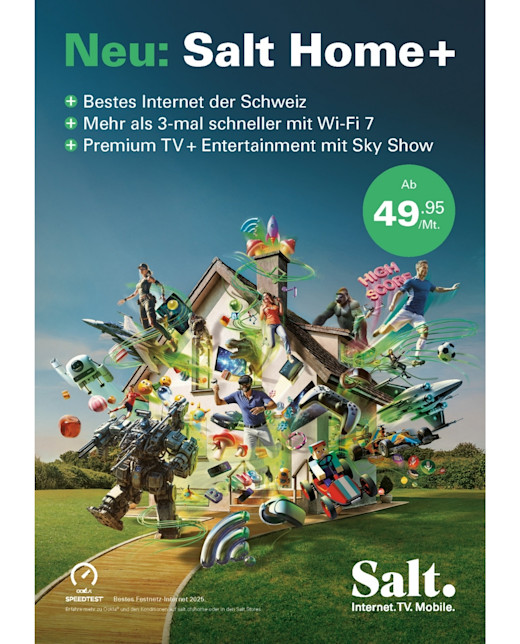 Scholz & Friends Zürich für Salt Home+: Mehr digitale Erlebnisse als in ein Haus passen._Gallery Image 2