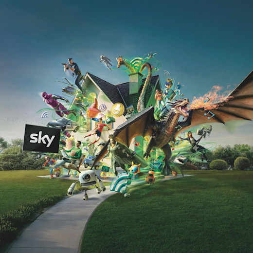 Scholz & Friends Zürich für Salt Home+: Mehr digitale Erlebnisse als in ein Haus passen._Teaser