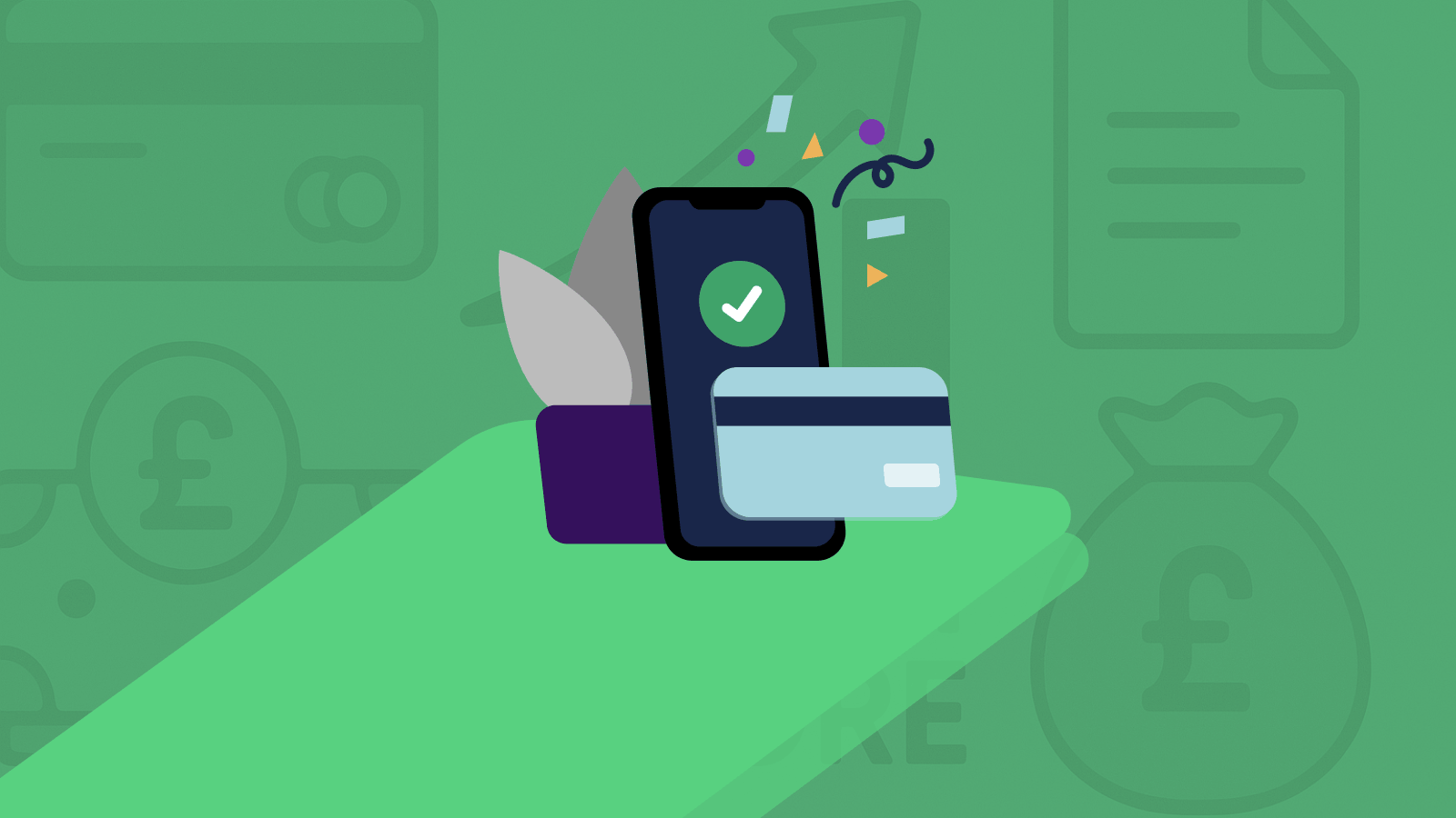 Credit card and payment signal
