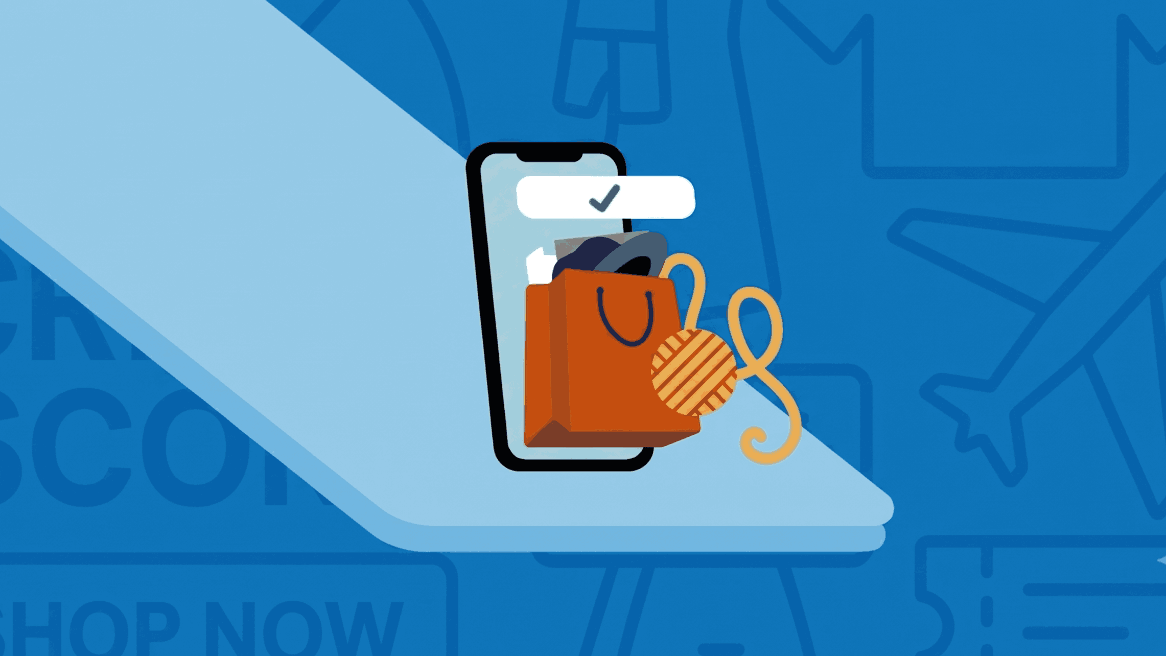 Depiction of PayPal purchases