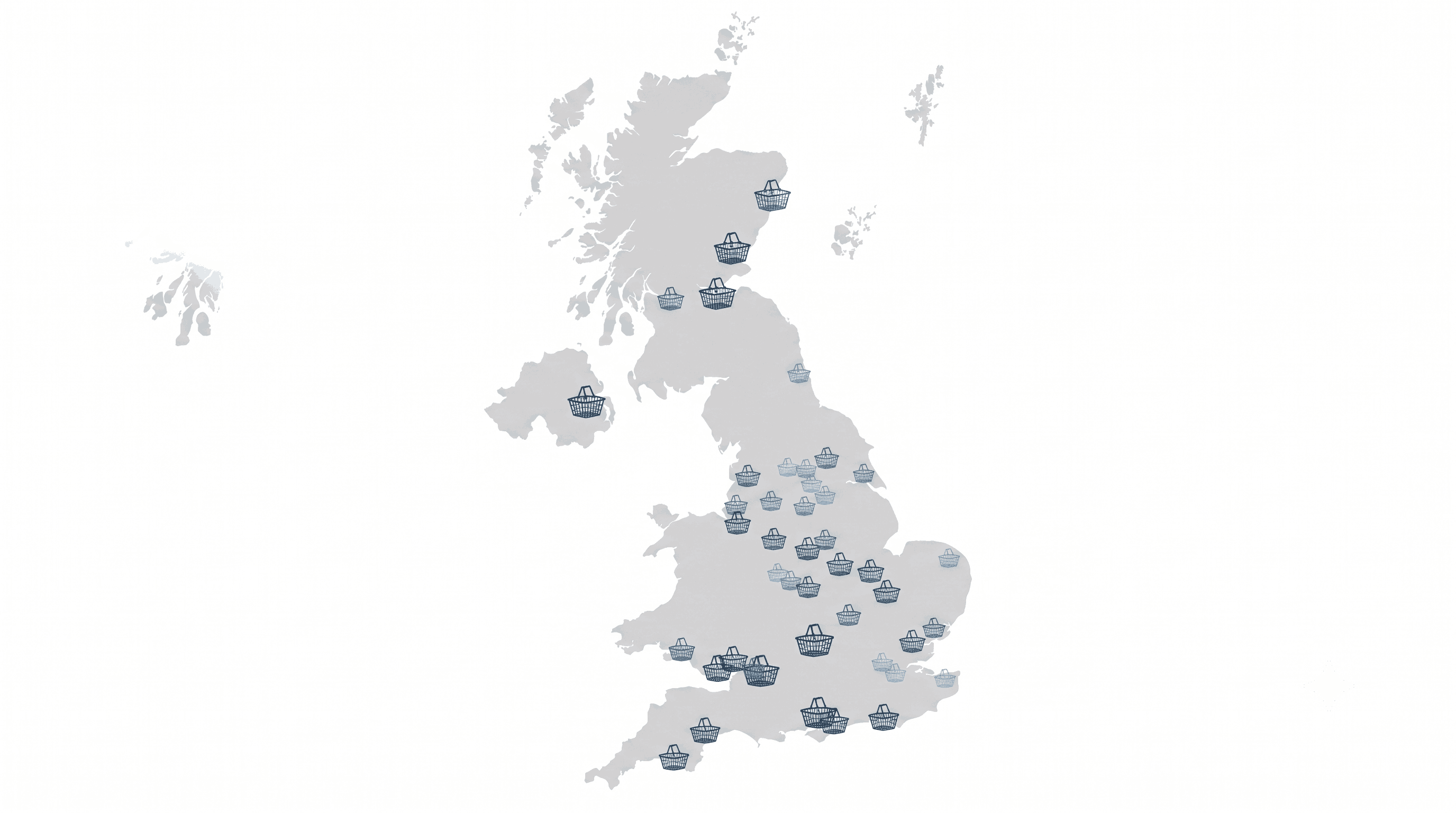 Map of the UK