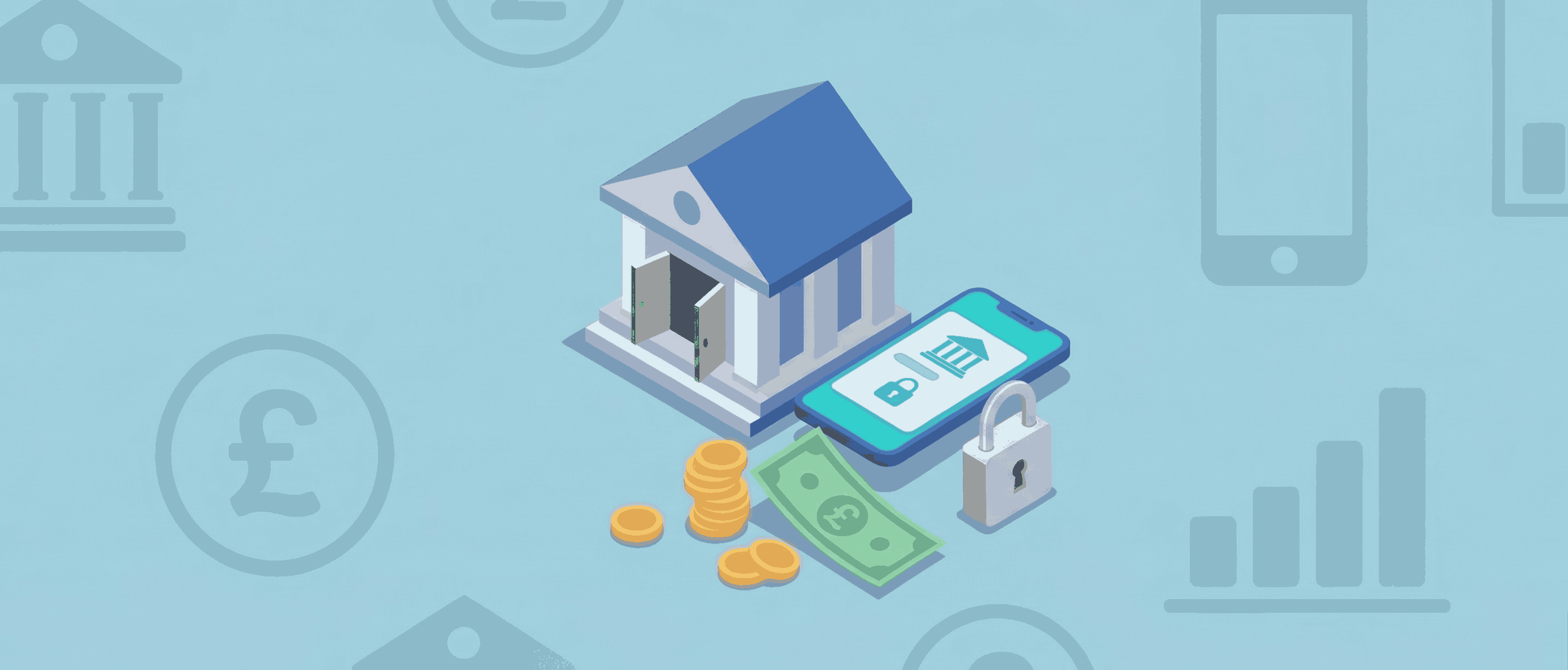 A depiction of open banking technology