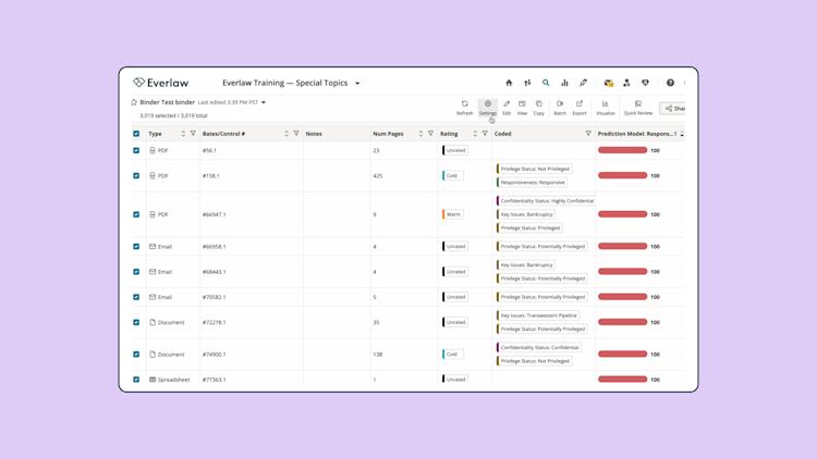 Workflow Media: Search Settings