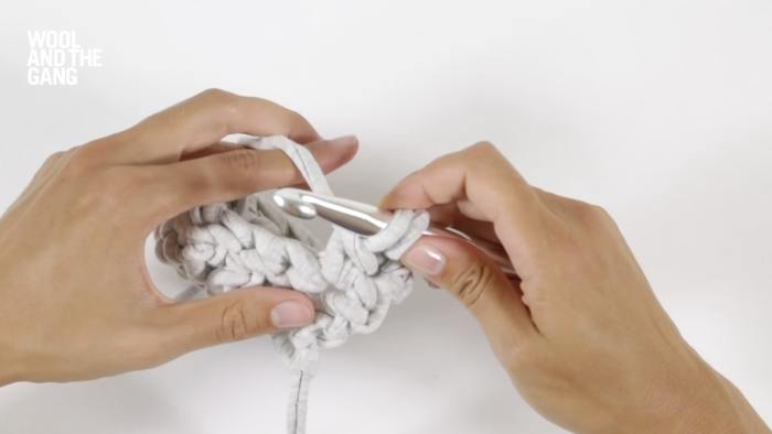 How to Crochet Double Crochet - Step 11
