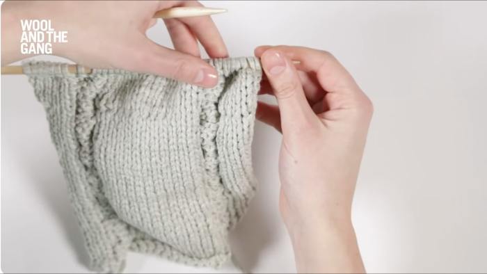 How To Knit Cables - Step 6