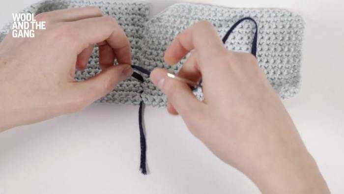 How To Crochet Vertical Invisible Seam - Step 4