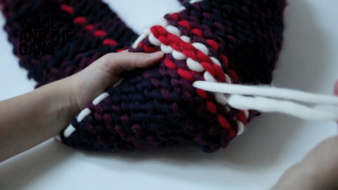 How To Knit A Tartan Scarf - Step 4