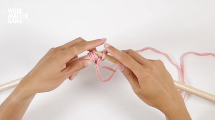 How To Knit An I-Cord (with straight needles) - Step 4
