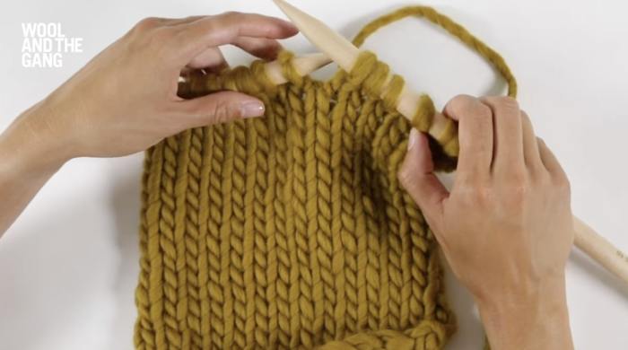 How to Knit: Fixing a Dropped Stitch (Stocking Stitch) - Step 6