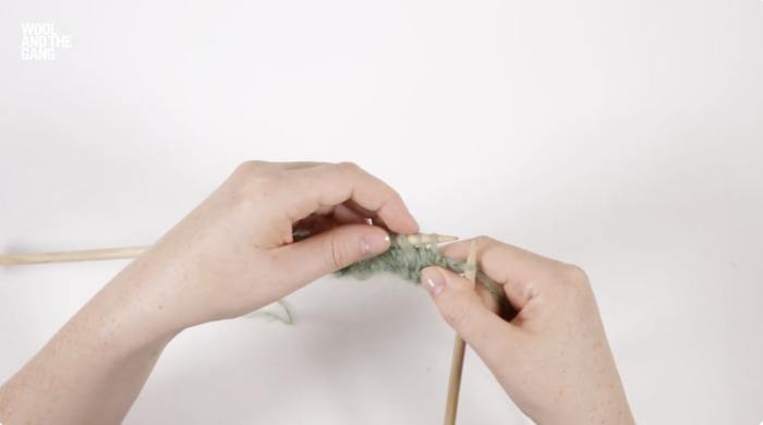 How To Knit Chevron Lace Stitch - Step 10