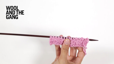 How to Knit Honeycomb Brioche Stitch - Step 6