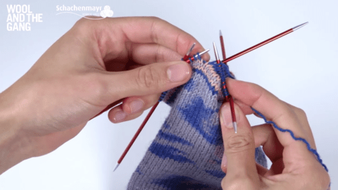 How to Knit The Toe Of A Sock - Step 6