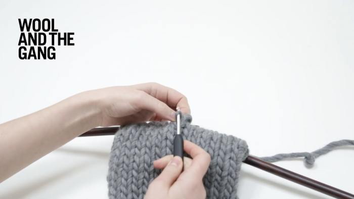 How To: Fix A Knitting Mistake By Dropping Down - Step 6