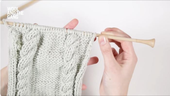 How To Knit Cables - Step 13