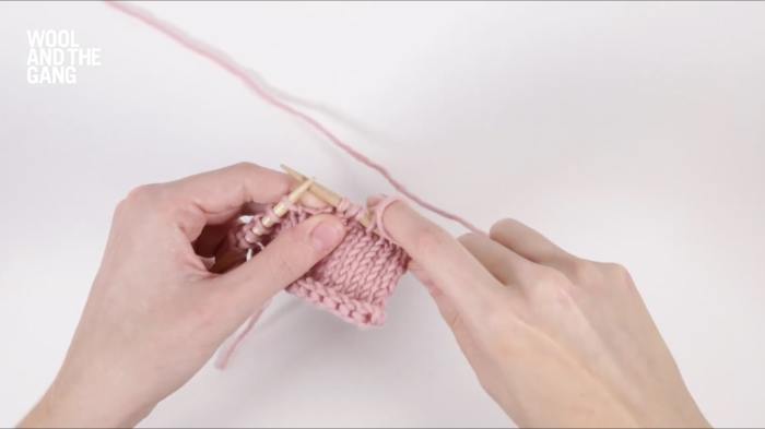 How To Knit: Buttonhole - Step 5