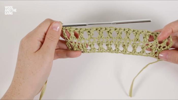 How To Crochet Twisted Treble Crochet - Step 9