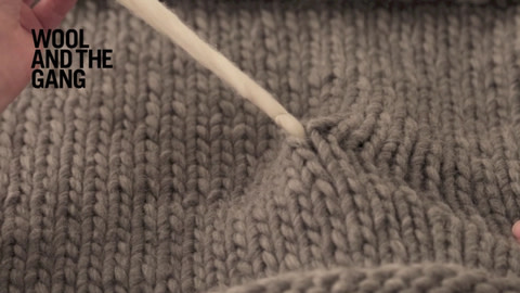 How to Duplicate Stitch on Knitting - Step 3