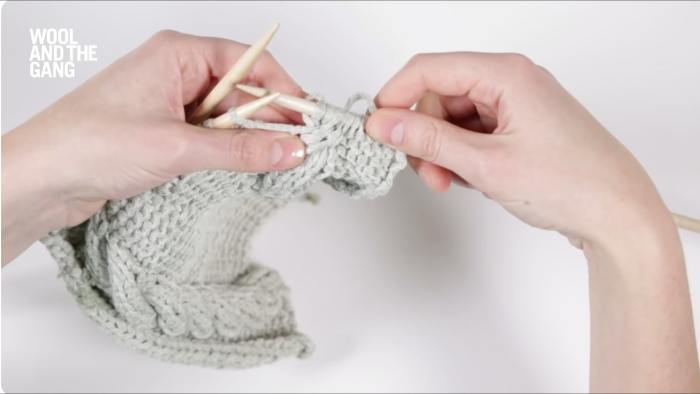 How To Knit Cables - Step 12