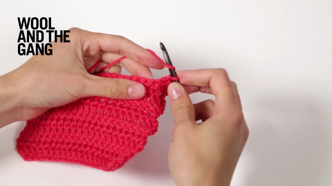 How To Decrease In Double Crochet - Step 2