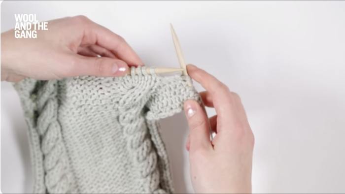 How To Knit Cables - Step 8
