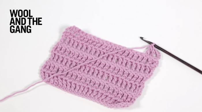How To Crochet the Treble Crochet Increase - Step 1