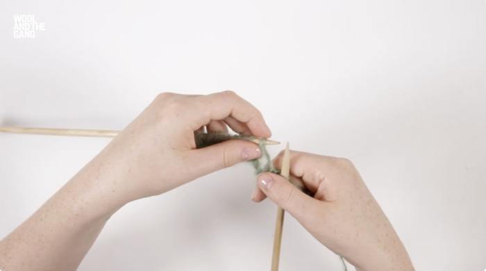 How To Knit Chevron Lace Stitch - Step 11