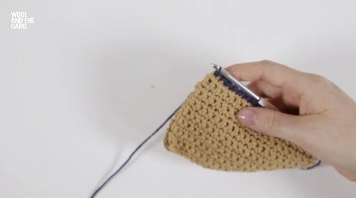 How To: Crochet Slip Stitch Seam - Step 5