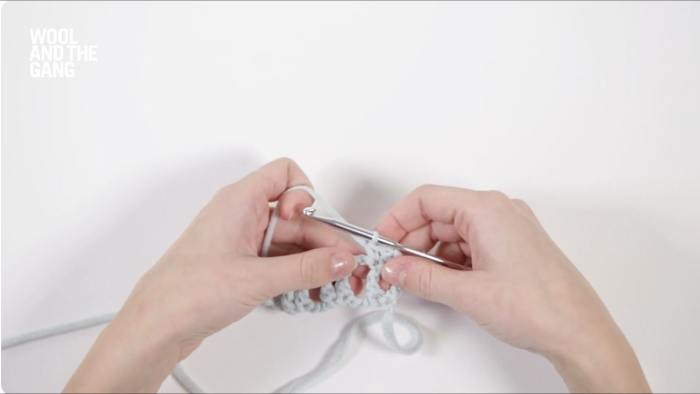 How To Crochet Lattice Stitch - Step 8