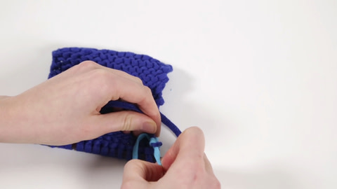 How To: Join A New Colour In Knitting - Step 1