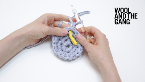 How To: Crochet A Flat Circle - Step 10