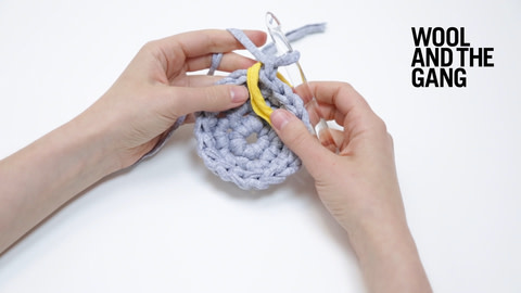 How To: Crochet A Flat Circle - Step 11