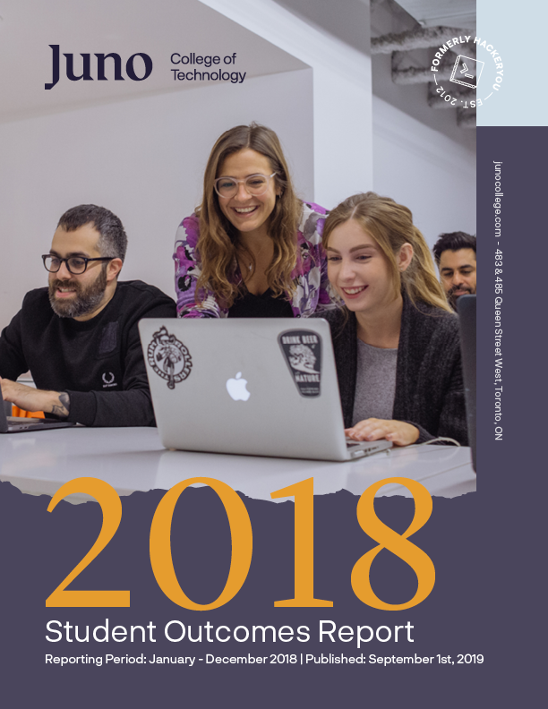 Student outcomes report cover