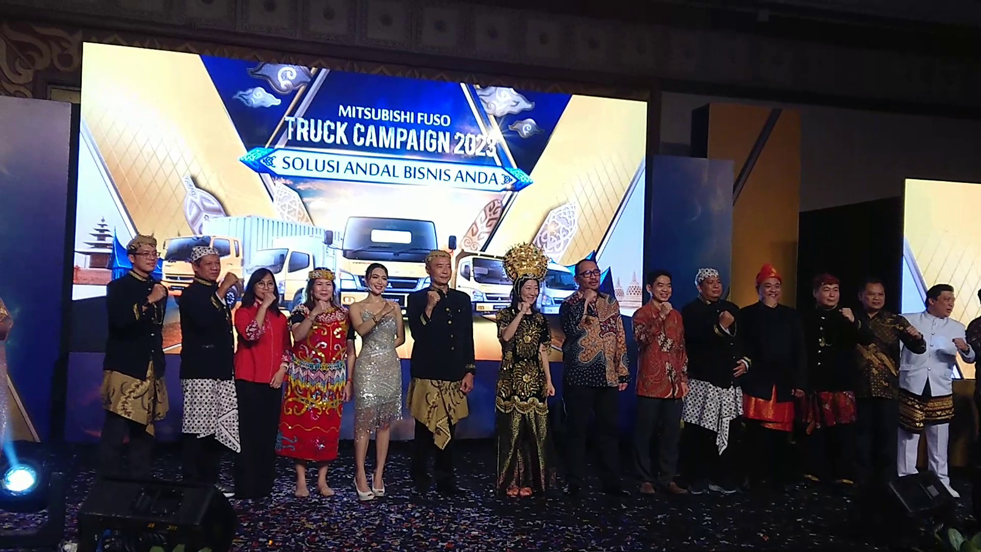 kemeriahan acara truck campaign 2023