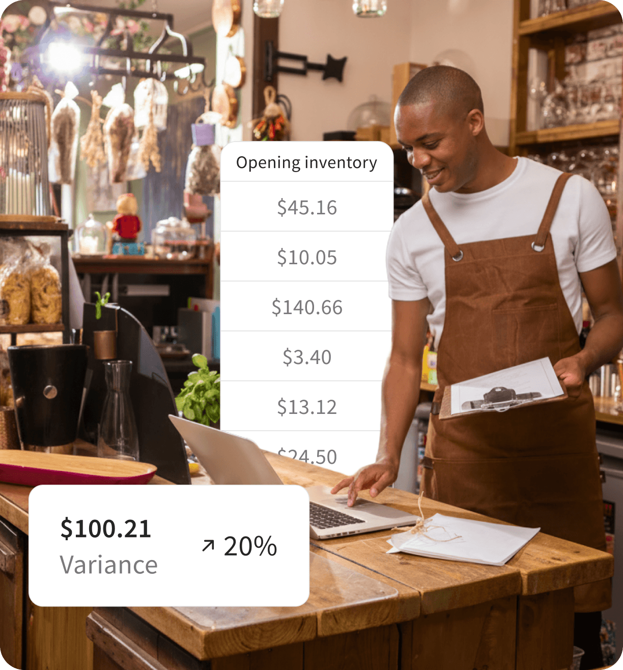Real-time inventory tracking