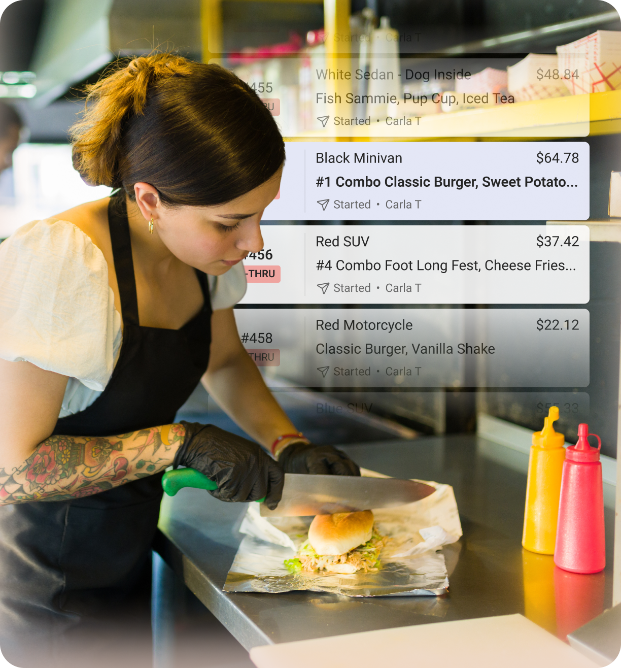 Menus that update themselves