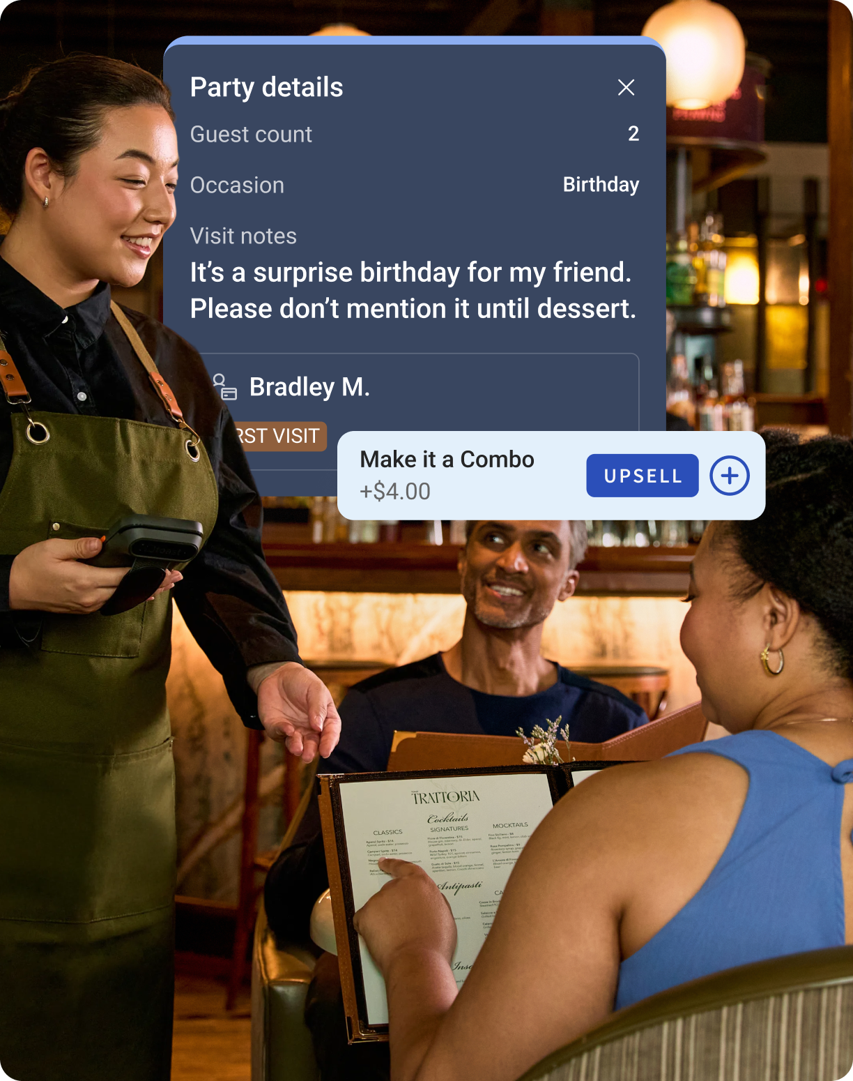 Deep Restaurant Features Image