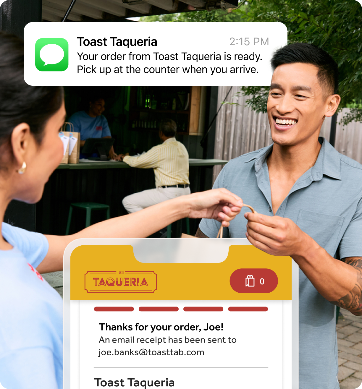 Manage every order and take payments with ease