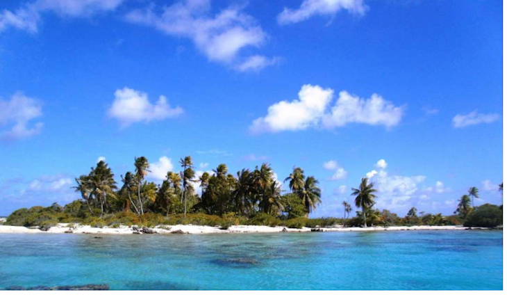 This is a photo of an Island in French Polynesia