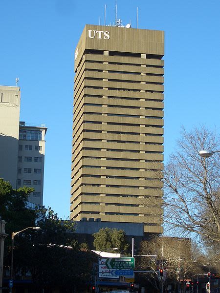 The UTS tower in Sydney