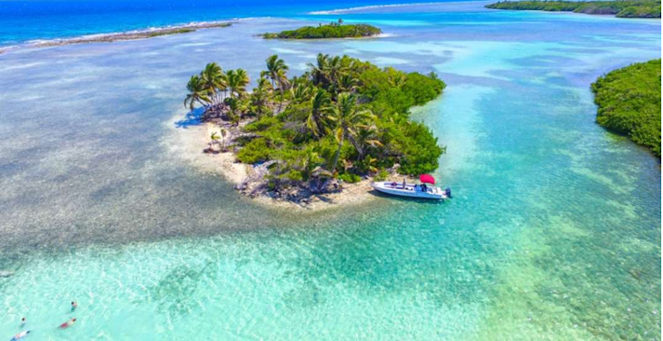 This is an island in Belize, Central America