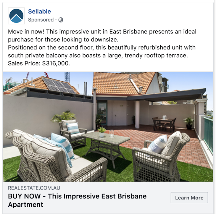 Drive traffic to your listing through social medias