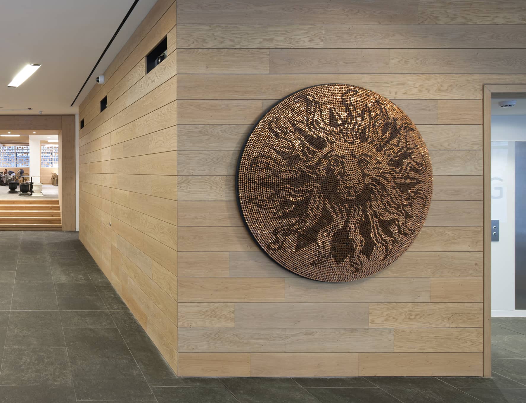Open plan office