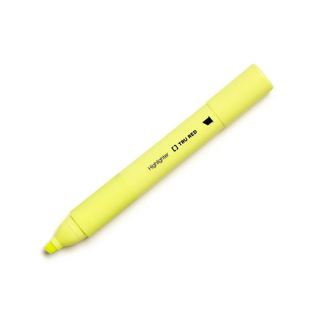 TRU RED Pen Permanent Markers Ultra Fine Tip Asst 12/Pack TR54531