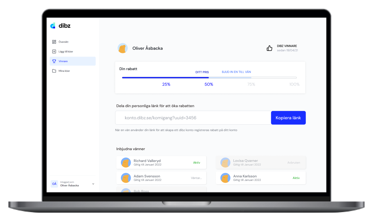 Viral Growth Mockup