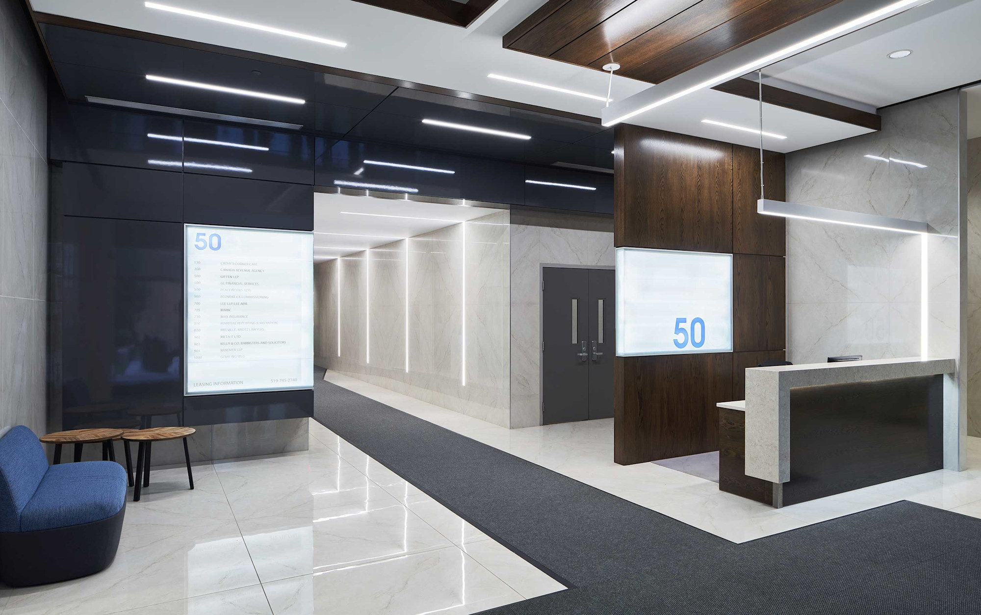 Kitchener Waterloo 50 Queen St. N Lobby