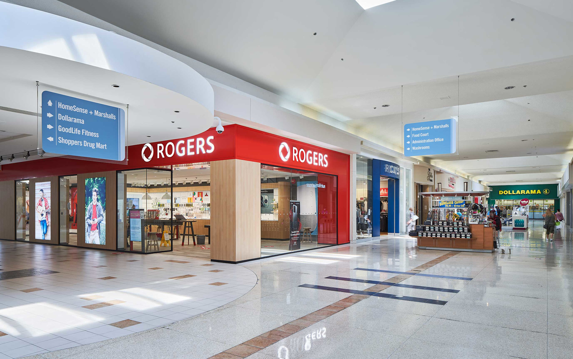 Windsor Tecumseh Mall indoor Rogers